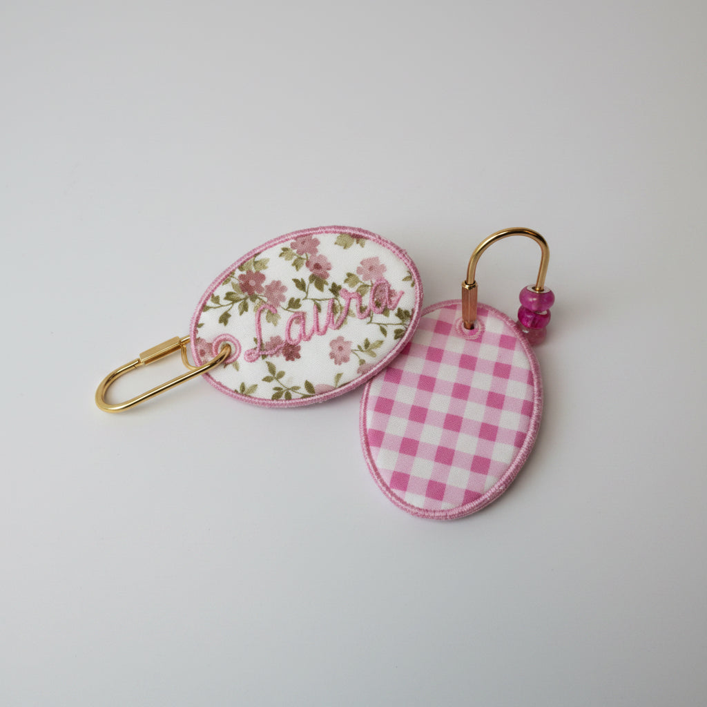 Personalized Embroidered Bag Tag